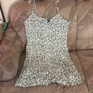 Floral button up dress from H&M